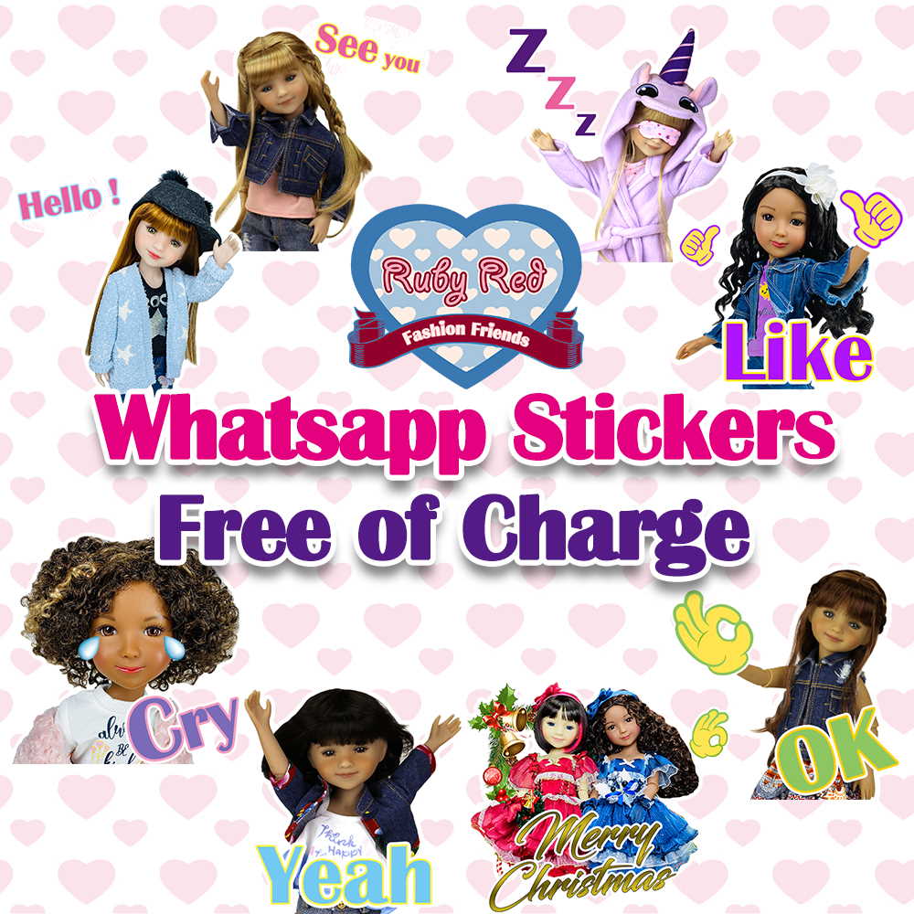 Fashion Friends Dolls - Free Whatsapp Stickers